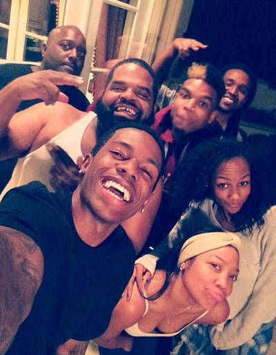 &quot;We All We Got&quot; - Lil' Shawn and about half of the fam pose for pics on Thanksgiving '14.  (Photo: LIL SHAWN via Instagram)