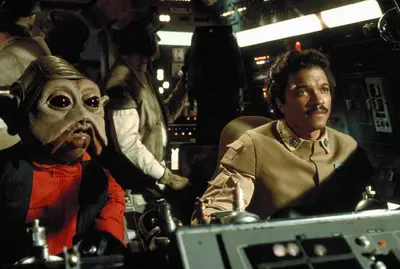 “That’s when I snap and I’ll attack and go mad like Rambo / Or maybe like Commando, or like Lando Calrissian cause you know he was down with the Force” - “He’s the DJ, I’m the Rapper” by DJ Jazzy Jeff &amp; The Fresh Prince - Lando Calrissian wasn't a Jedi, but he did have Jedi friends, which means he was also down wth the Force.(Photo: Lucasfilm, LTD)