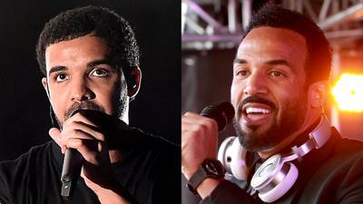 A Drake/Craig David collab could be coming soon: - &quot;I promise you. Not on a gas, kind of to beg a man to be on his record because he’s the hottest thing right now. He would easily be like, 'Yeah I would do that.'&quot;(Photos from Left: Kevin Winter/Getty Images for Coachella, Wayne Taylor/Getty Images for the VRC)