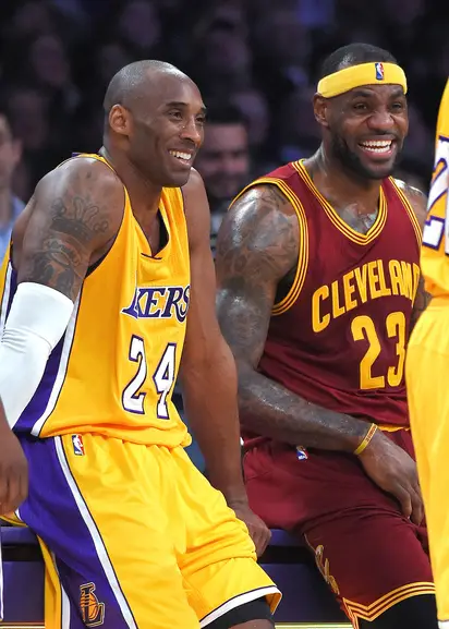 Kobe Bryant Tells LeBron James to 'Let it Fly' in the NBA Finals