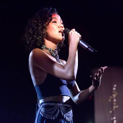 Jhené Aiko - Jhené Aiko's&nbsp;vocal talents are very similar to the &quot;Rock the Boat&quot; star and&nbsp;Aaliyah's&nbsp;influences can be found throughout her music.&nbsp;(Photo: Nector Marmolejos/WENN)