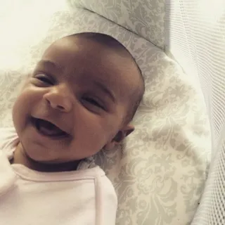 Lance Gross's Baby Girl&nbsp; - New dad Lance Gross has been gushing over his baby girl since her birth. He most recently posted this adorable pic to his Instagram featuring his precious one smiling. Aaawwwww.&nbsp;  (Photo: Lance Gross via Instagram)