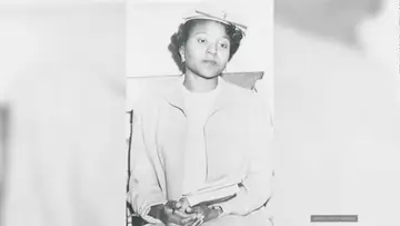 Autherine Lucy Foster on BET Breaks 2019.