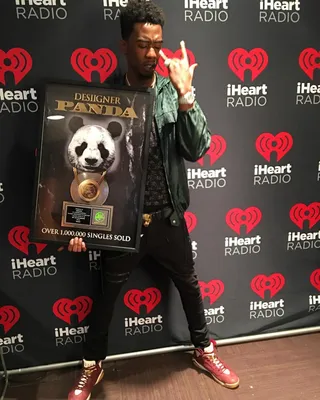 Platinum Panda - Desiigner's single &quot;Panda&quot; is now a certified Platinum record.&nbsp;(Photo: Desiigner via Instagram)&nbsp;