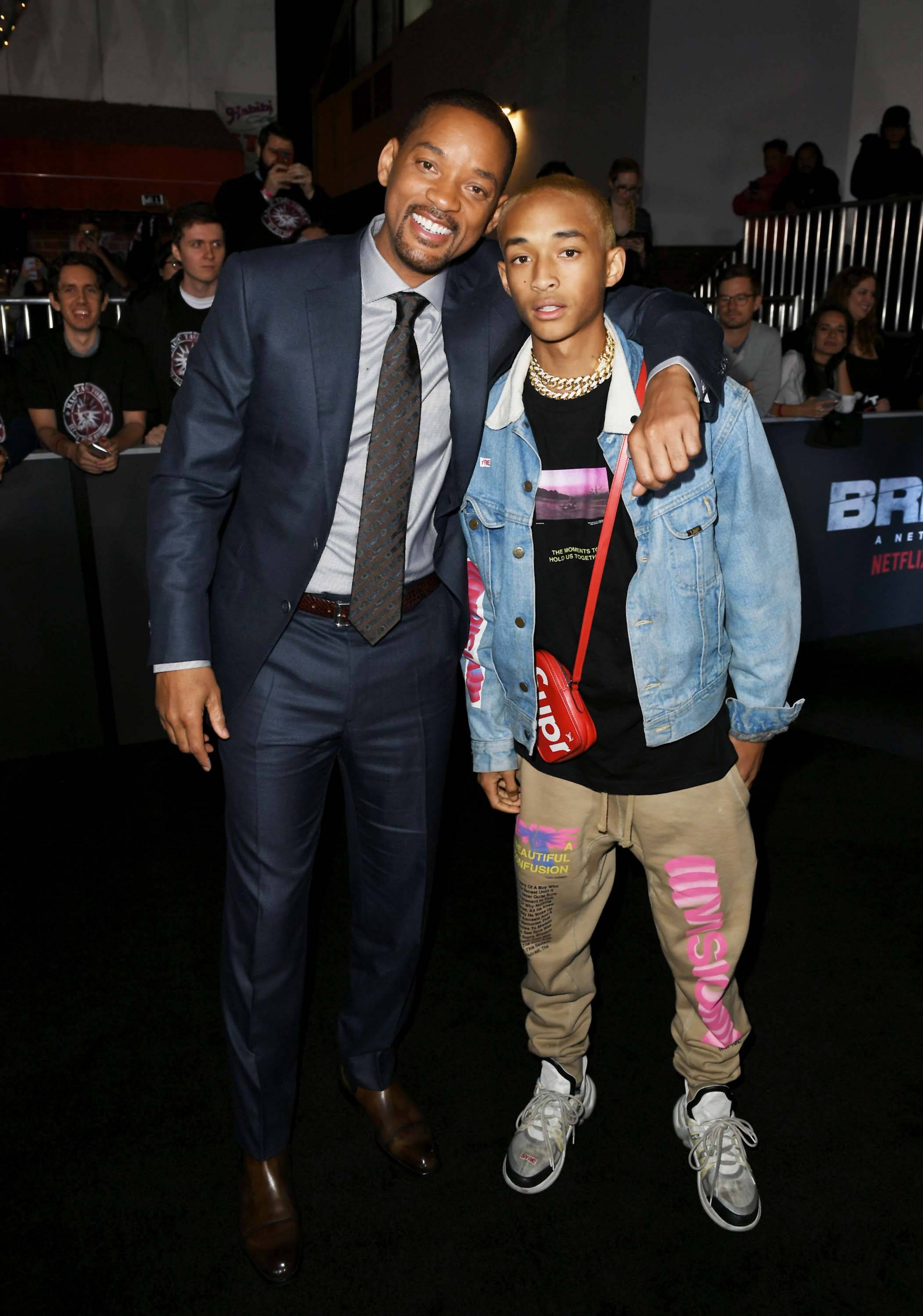 See The Custom Look Jaden Smith Designed To Attend Dad Will Smith's Premiere, News