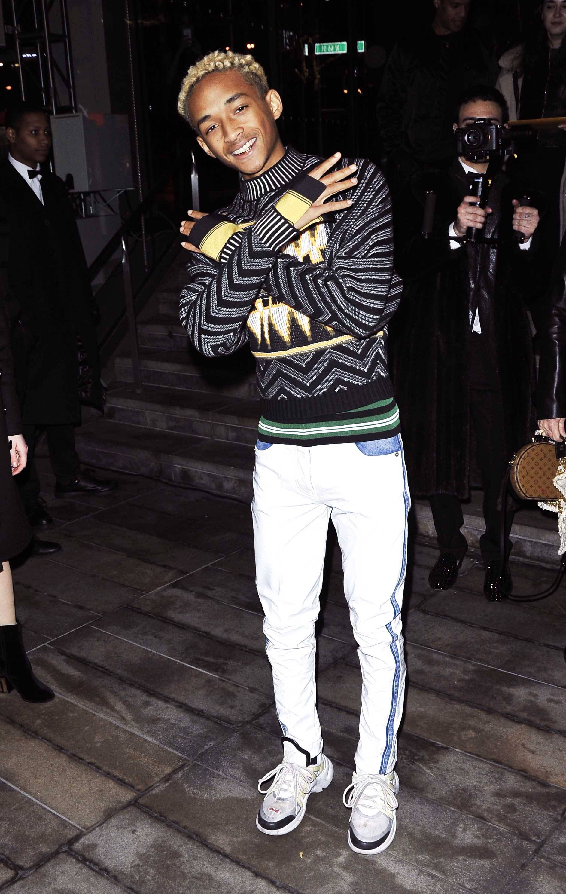 Jaden Smith Wears Louis Vuitton SS18 Sneaker