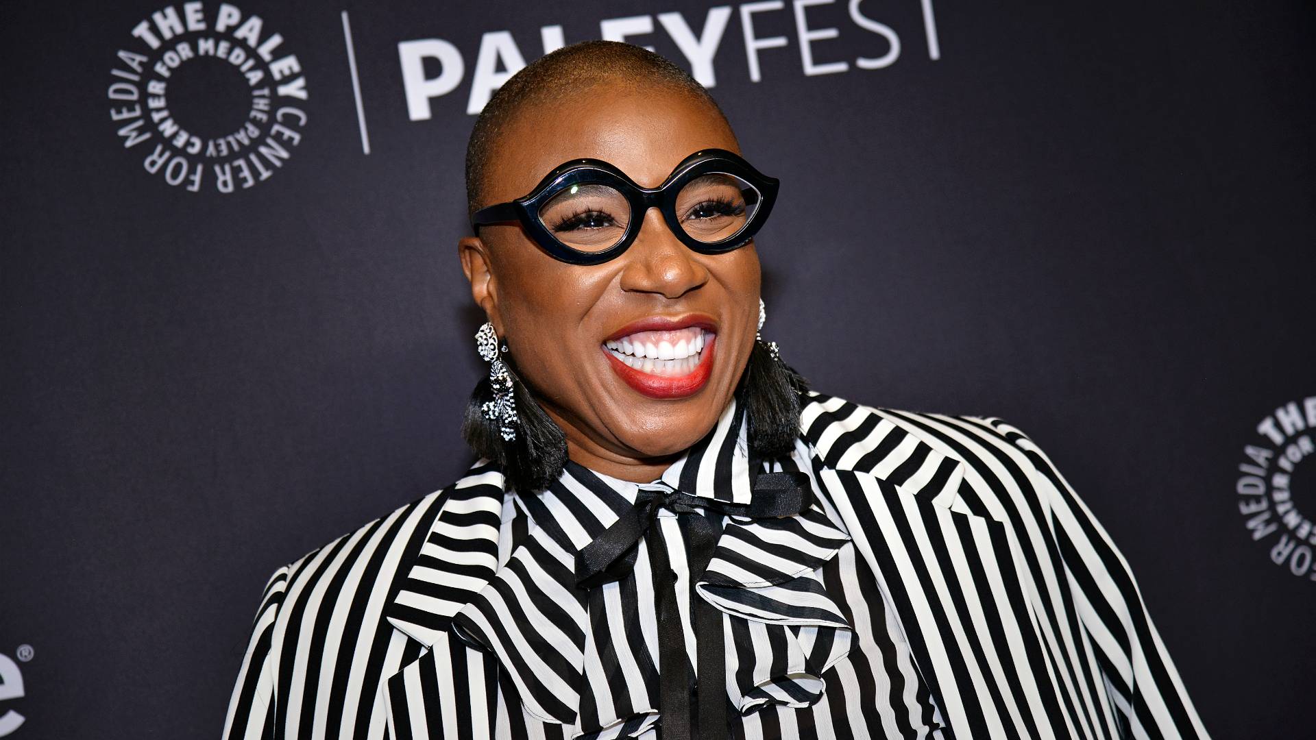 Actor Aisha Hinds attends the Paley Center For Media's 2019 PaleyFest LA - "9-1-1" at Dolby Theatre on March 17, 2019 in Hollywood, California. 
