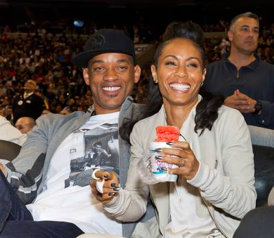 Will Smith and Jada Pinkett-Smith - Will &quot;West Philadelphia born and raised&quot; Smith is such a die hard fan for his city that he and his wife own a minority share of the 76ers.(Photo: Gilbert Carrasquillo/Getty Images)