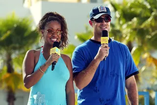 From Radio to TV - While attending Howard University, Vasquez received an offer to host the B-Syde, a radio show on Los Angeles' 92.3 The Beat. After a successful run on radio, Vasquez was soon tapped to co-host the now defunct MTV shows TRL and Direct Effect.(Photo: Scott Gries/Getty Images)