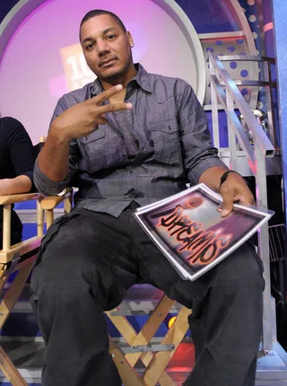 The Man - Freestyle Friday judge Rich Dollaz at 106 &amp; Park, March 15, 2012.(Photo: John Ricard/BET)