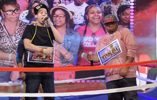 It Was All A Dream - Dreams was definitely dreaming about beating Relly, too bad it was all a dream.(Photo: John Ricard / BET)