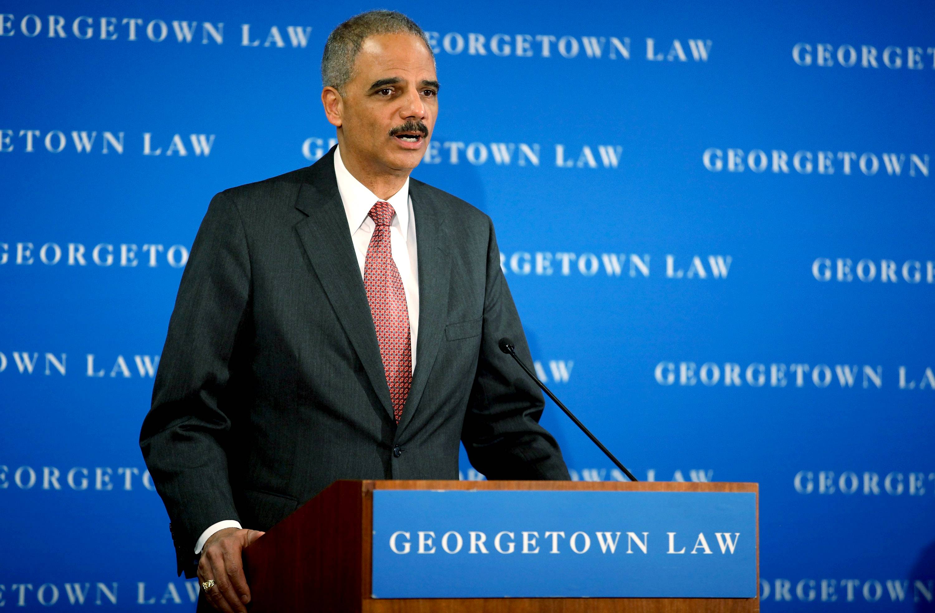 Eric Holder Says Voter ID Laws Are a Solution to a Problem That Doesn’t Exist - Last week Attorney General&nbsp;Eric Holder&nbsp;harshly criticized the wave of voter identification laws sweeping the country and defended the&nbsp;Justice Department’s role in blocking those laws from taking effect in some states. The department also recently&nbsp;rejected Texas’s voter identification law, saying it would disenfranchise a large number of Hispanic voters.(Photo: Chip Somodevilla/Getty Images)
