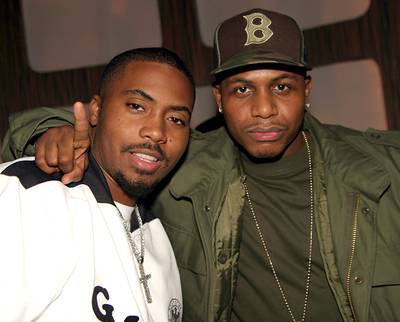 &quot;Life's a B---h&quot; - Nas and AZ&nbsp;traded rhymes brilliantly on Illmatic's third cut, and The Visualiza also cemented himself in history with arguably one of the best 16s of all time. Unfortunately, the gritty survival tale was never supplied with a visual canvas.(Photo: Johnny Nunez/WireImage)