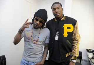 Wale vs. Meek Mill - There seems to be trouble in the&nbsp;MMG&nbsp;household.&nbsp;In an unlikely Tweef, Wale takes on Meek Mill, who's&nbsp;apparently peeved at the "hate" from his label mate, and took to Twitter to blast Wale for not mentioning his recently announced release date for his album Dreams Are Worth More Than Money. "Don't even text me cornball," Meek wrote.It must've touched a nerve. Wale, always ready for a good online fight, took a calmer-than-expected approach, tweeting that he's moved this battle to Instagram and perhaps even a song. "I always try to have a lighter side to MMG…Cuz I understand I don't 'fit the mold' so if I'm tryna spruce an interview up to show that we not tryn be 'serious tough guys' on the red carpet…to broaden our audience forgive me," he wrote in a lengthy&nbsp;IG post.Mr. Folarin went on to illustrate that he ...