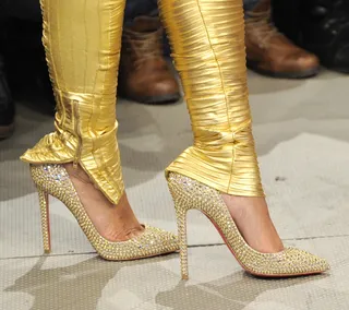 Aww Baby - Ashanti at 106 &amp; Park, March 13, 2012. (Photo: John Ricard / BET)