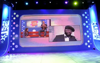 Carl Payne Talks to Terrence J and Rocsi - Carl Payne speaks to Terrence J and Rocsi Diaz via satellite at 106 &amp; Park, March 13, 2012. (Photo: John Ricard / BET)