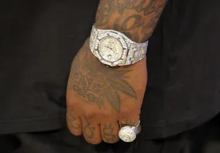 Nice Watch - Rick Ross at 106 &amp; Park, March 13, 2012. (Photo: John Ricard / BET)