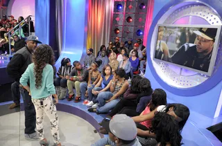 Mystikal and Rocsi - Mystikal and Rocsi Diaz as his new video &quot;Orginial&quot; debuts for the first time at 106 &amp; Park, March 12, 2012. (Photo: John Ricard / BET)