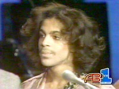 Prince - At 19 years old, a very quiet Prince made his national television debut on American Bandstand. In his interview, Prince talked about turning down numerous record deals because the labels wouldn't allow him to produce.