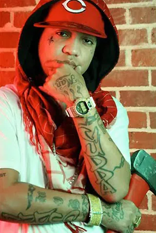 Gudda Gudda Thwarts Chain-Jacker - During a performance in Minnesota in 2011, Gudda Gudda was reportedly robbed by a Cambodian gang member, who jumped onstage and snatched his Young Money chain.&nbsp;Gudda followed the attacker into the crowd, struck him several times and got most of his chain back — it broke in the melee — before security intervened.  (Photo: Courtesy Young Money Records)