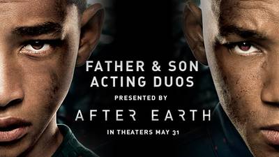 Will Smith and Jaden Smith - After Earth stars Will Smith as Cypher, a being from the future stranded on Earth a millenium after humans have evacuated the planet, who must rely on his young son, Kitai, to find help. To cast the role of Kitai, executive producer Smith didn't need to look any further than his own bloodline.Will and Jaden Smith, who first starred together in The Pursuit of Happyness, aren't the only father-son acting duo in the business. Keep flipping for many more who keep it in the family.  (Photo: Columbia Pictures)