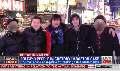 Friend of Tsarnaev Makes Bail - Robel Phillipos, one of the three friends of Boston marathon bombing suspect Dzhokhar Tsarnaev taken into police custody last week, posted bail on Monday. The two other suspects, Azamat Tazhayakov and Dias Kadyrbayev, remain in custody. All three are accused of helping to cover up evidence tying Tsarnaev to the April 15 bombing. (Photo: CNN)