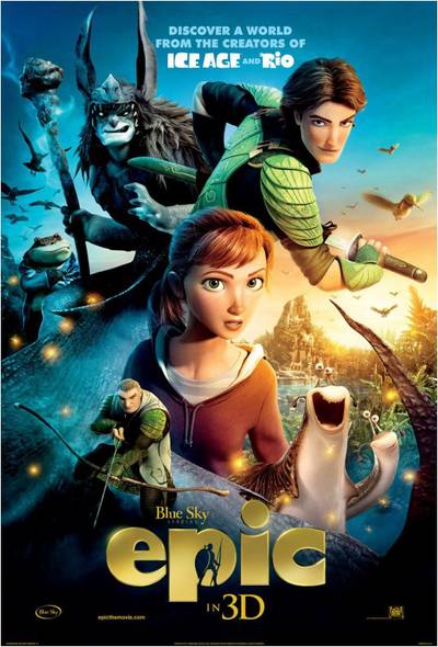 Epic&nbsp;: &nbsp;May 24 - Beyoncé leads an all-star cast of voice actors including Colin Farrell, Aziz Ansari and Pitbull in an animated 3D story about a teenage girl who is magically transported into a secret universe. She must partner with a misfit team of fun characters to save both their forest world and her own.   (Photo: Twentieth Century Fox)