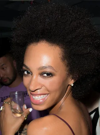 Solange Knowles - Solo’s fro never fails to deliver. Period.  (Photo: Mike Pont/Getty Images)