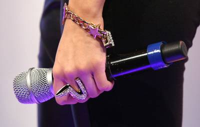 Lucky Charms - Check out Keshia Chant?'s charm bracelet and crafty ring on 106. (Photo: Bennett Raglin/BET/Getty Images)