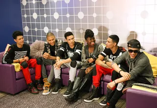 Boy Talk - Recording artists B5 sit down with BET.com's Neffy Anderson to answer a few off-the-cuff questions.(Photo: Bennett Raglin/BET/Getty Images for BET)