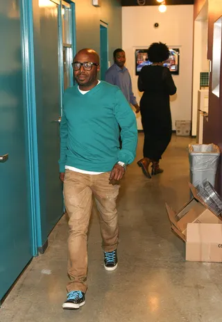 Backstage Briefing - Comedian Donnell Rawlings backstage at 106. (Photo: Bennett Raglin/BET/Getty Images for BET)