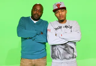 The Commisioners of Swag - 106 host Bow Wow cuts in on Donnell Rawlings' important message with a swaggy entrance.(Photo: Bennett Raglin/BET/Getty Images for BET)