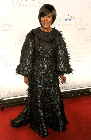 Cicely Tyson - The singer dazzles at the Princess Grace Awards Gala where she was honored with the Prince Rainier III Award.   (Photo: Dimitrios Kambouris/Getty Images for Princess Grace Foundation)