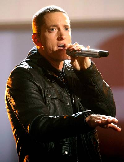 Eminem (Won) - Released in 2002, Eminem’s film 8 Mile was generally well received by critics and grossed almost $250 million at the box office. The soundtrack’s lead single, “Lose Yourself,” became an inescapable hit, hitting No. 1 on charts in 24 countries; today, it’s still arguably Em’s biggest hit. It was fitting, then, that it took home the Academy Award for Best Original Song at that year’s ceremony. Mr. Mathers was not on hand to accept the honor, which was the first in history for a rap song.&nbsp;(Photo: Frederick M. Brown/Getty Images)