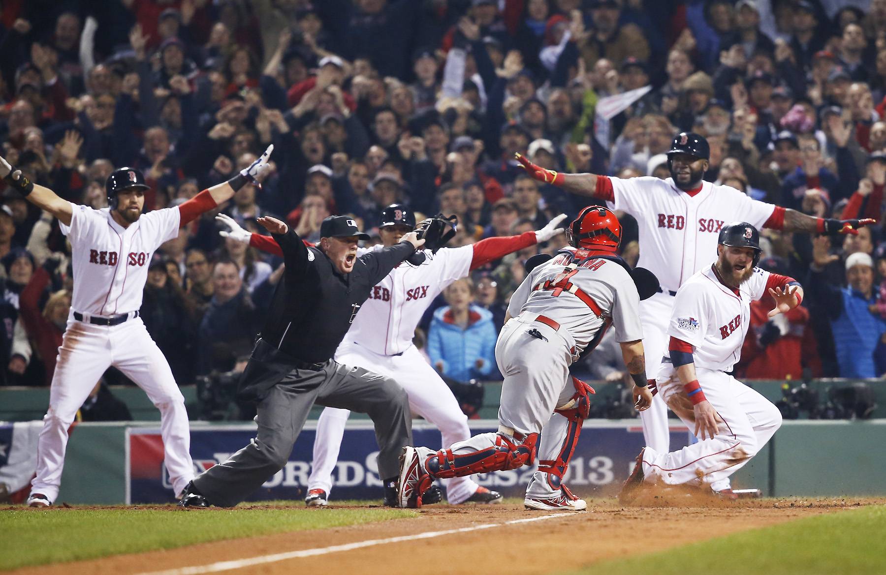 Red Sox Rout Cardinals to Win World Series