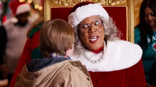 Tyler Perry - Perry may have won Worst Actress for playing Madea in A Madea Christmas at this year's Razzies, but the filmmaker is laughing all the way to the bank. The film grossed over $50 million at the box office.  (Photo: Lionsgate)