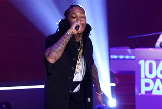 Lighting It Up - Future lights up the stage. (Photo:&nbsp; Bennett Raglin/BET/Getty Images for BET)