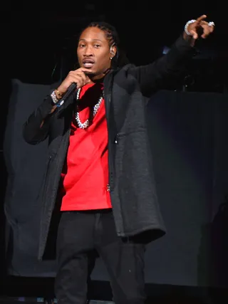 Future - Future added his singular rap/sung style to a remix of his own — likely inspired by his fiancée&nbsp;Ciara. The two recently worked together on the similarly-themed &quot;Anytime.&quot;(Photo: Stephen Lovekin/Getty Images)