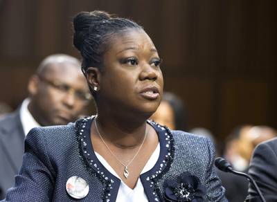 Do Something - In moving testimony about the inexplicable shooting death of son Trayvon Martin, Sybrina Fulton asked Senate lawmakers to amend Stand Your Ground laws. &quot;The person that shot and killed my son is walking the streets today,&quot; she said. &quot;We need to do something about this law when our kids cannot feel safe in our own community.&quot;(Photo: Manuel Balce Ceneta/AP Photo)