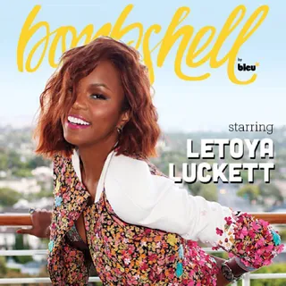 LeToya Luckett on Bombshell - The redheaded singer channels her sexy side in a sultry fashion shoot for Bombshell magazine and dishes on her new role as powerful music manager Felicia Price on Single Ladies.  (Photo: BombShell Magazine, November 2013)