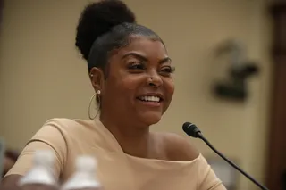 Taraji P. Henson - Sis was advocating for mental health and looking great while doing it! Taraji P. Henson stripped down to her natural roots as she spoke at a hearing before the Congressional Black Caucus’ Taskforce on Black Youth Suicide and Mental Health June 7, 2019 on Capitol Hill in Washington, DC. (Photo: Alex Wong/Getty Images)&nbsp;