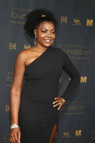 Taraji P. Henson - Another one! Taraji P. Henson switched up her top bun and went for a natural, high pony at&nbsp;The Boris Lawrence Henson Foundation Hosts Inaugural "Can We Talk?" Benefit Dinner at The Newseum on June 07, 2019 in Washington, DC. (Photo: Tasos Katopodis/Getty Images for The Boris Lawrence Henson Foundation )