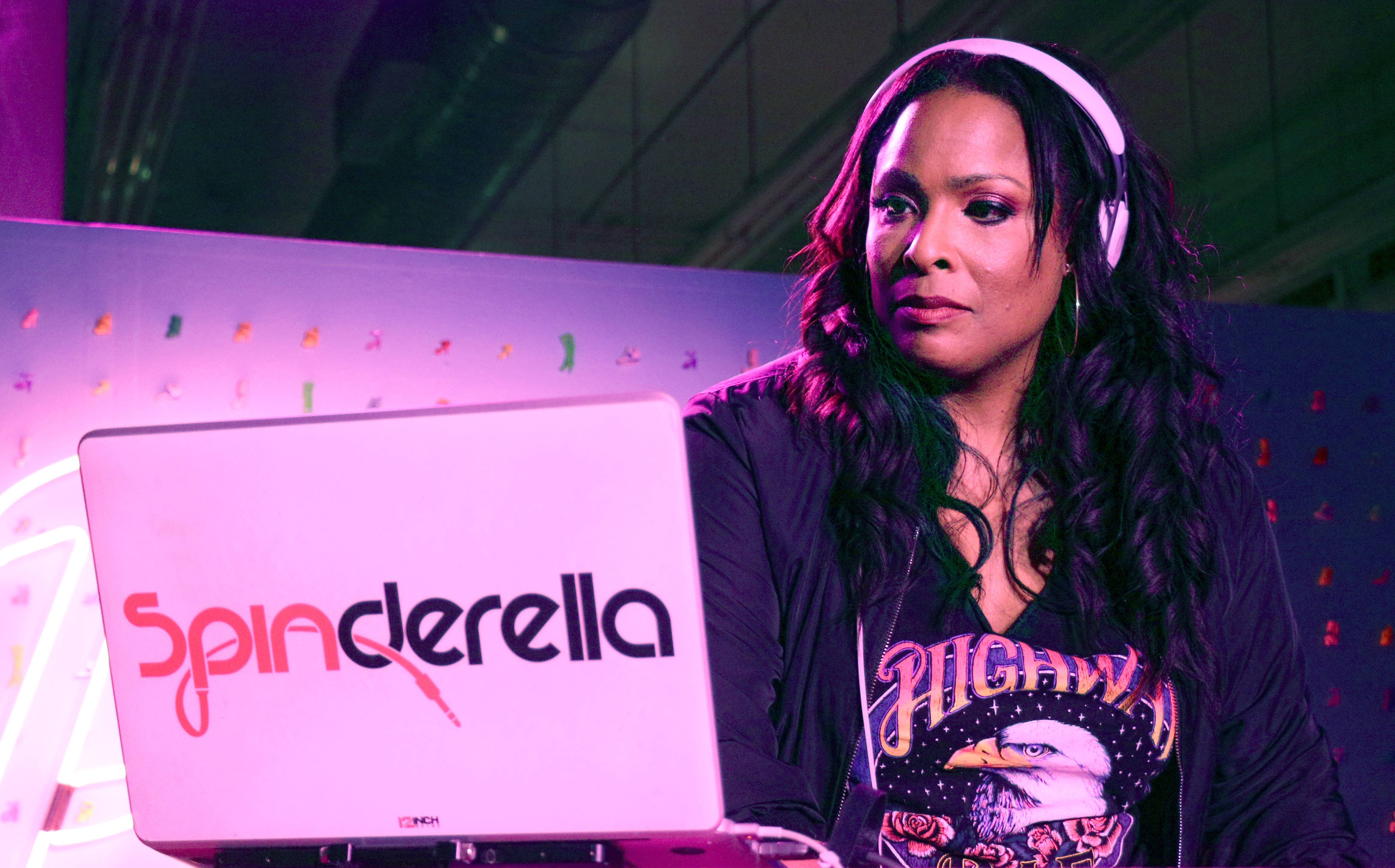 NEW YORK, NEW YORK - MARCH 08: DJ Spinderella attends the Barbie 60th Anniversary Celebration at 505 Broadway on March 08, 2019 in New York City. (Photo by Jim Spellman/Getty Images)