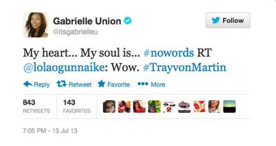 Gabrielle Union - (Photo: Twitter via Gabrielle Union)