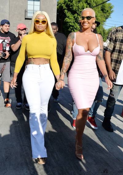 The Real Deal - Before even meeting Kim, Blac Chyna was known for being the best friend of fellow former dancer and Wiz Khalifa's ex-wife Amber Rose. The ladies are still friends to this day and are thick as thieves, and Chyna always stayed true to her identity despite being a part of the Kardashian brand for a bit.(Photo: Splash News)