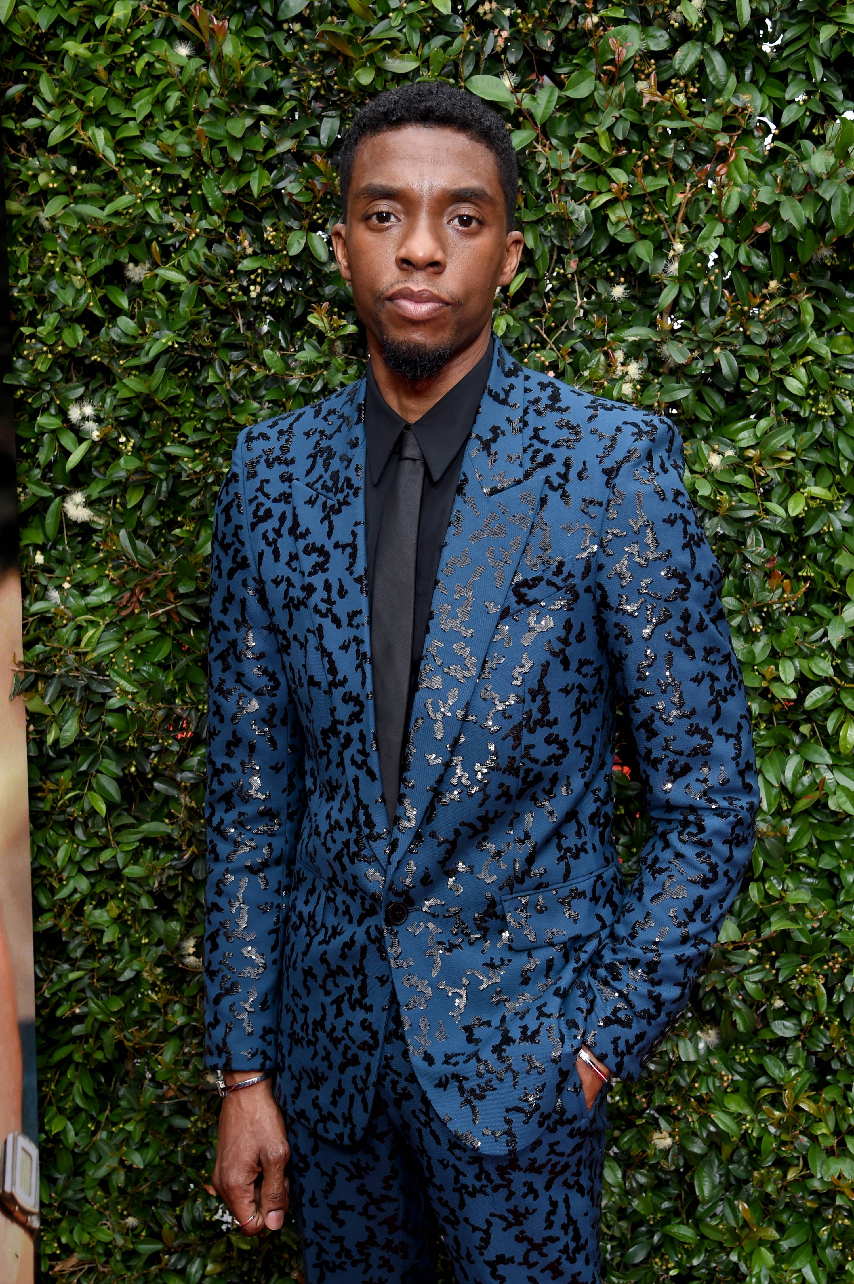 HOLLYWOOD, CALIFORNIA - JUNE 06: Chadwick Boseman attends the 47th AFI Life Achievement Award honoring Denzel Washington at Dolby Theatre on June 06, 2019 in Hollywood, California. (Photo by Michael Kovac/Getty Images for AFI)