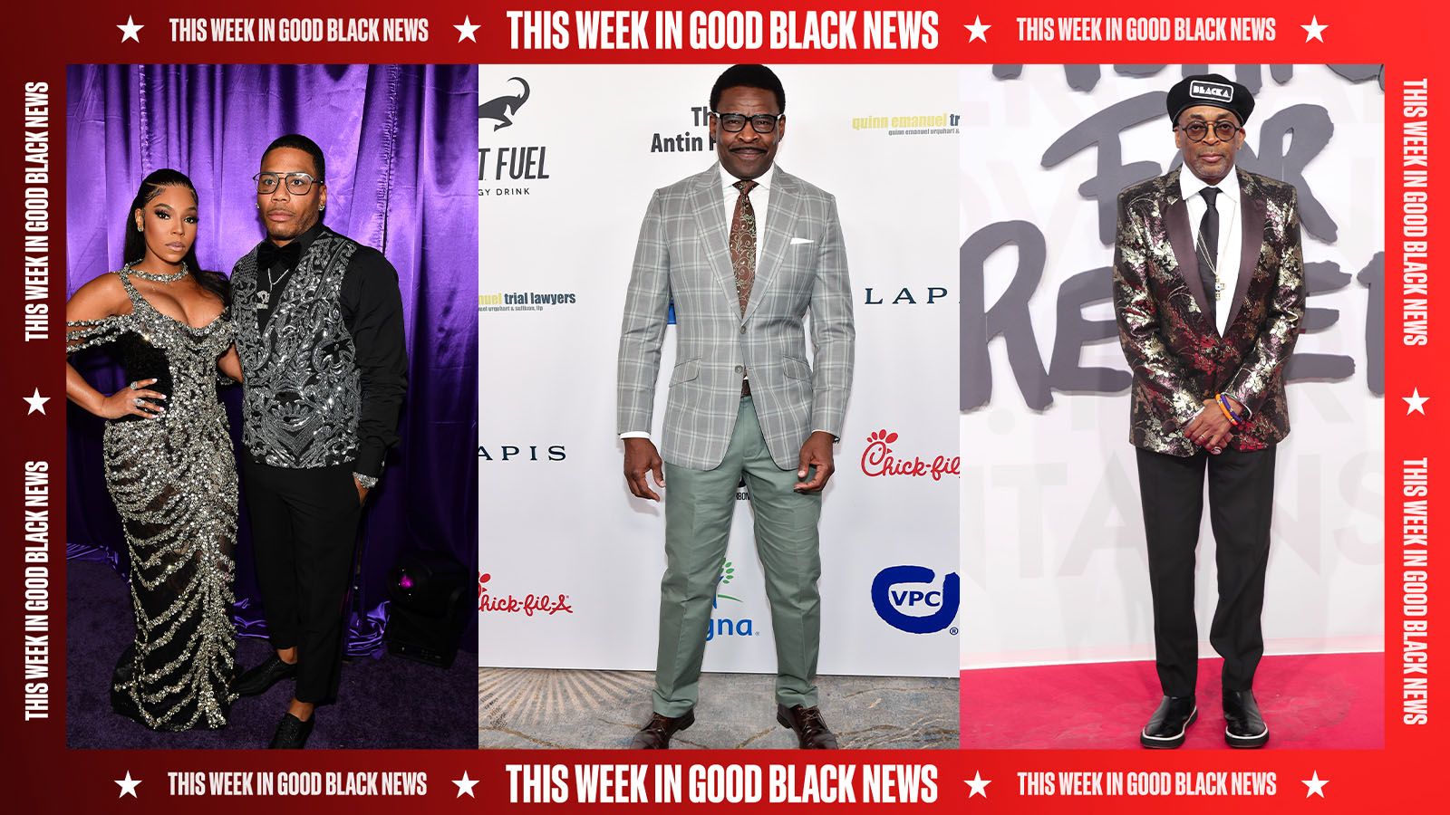 This Week in Good Black News: Nelly And Ashanti, Michael Irvin And Spike Lee | News - Vimarsana News