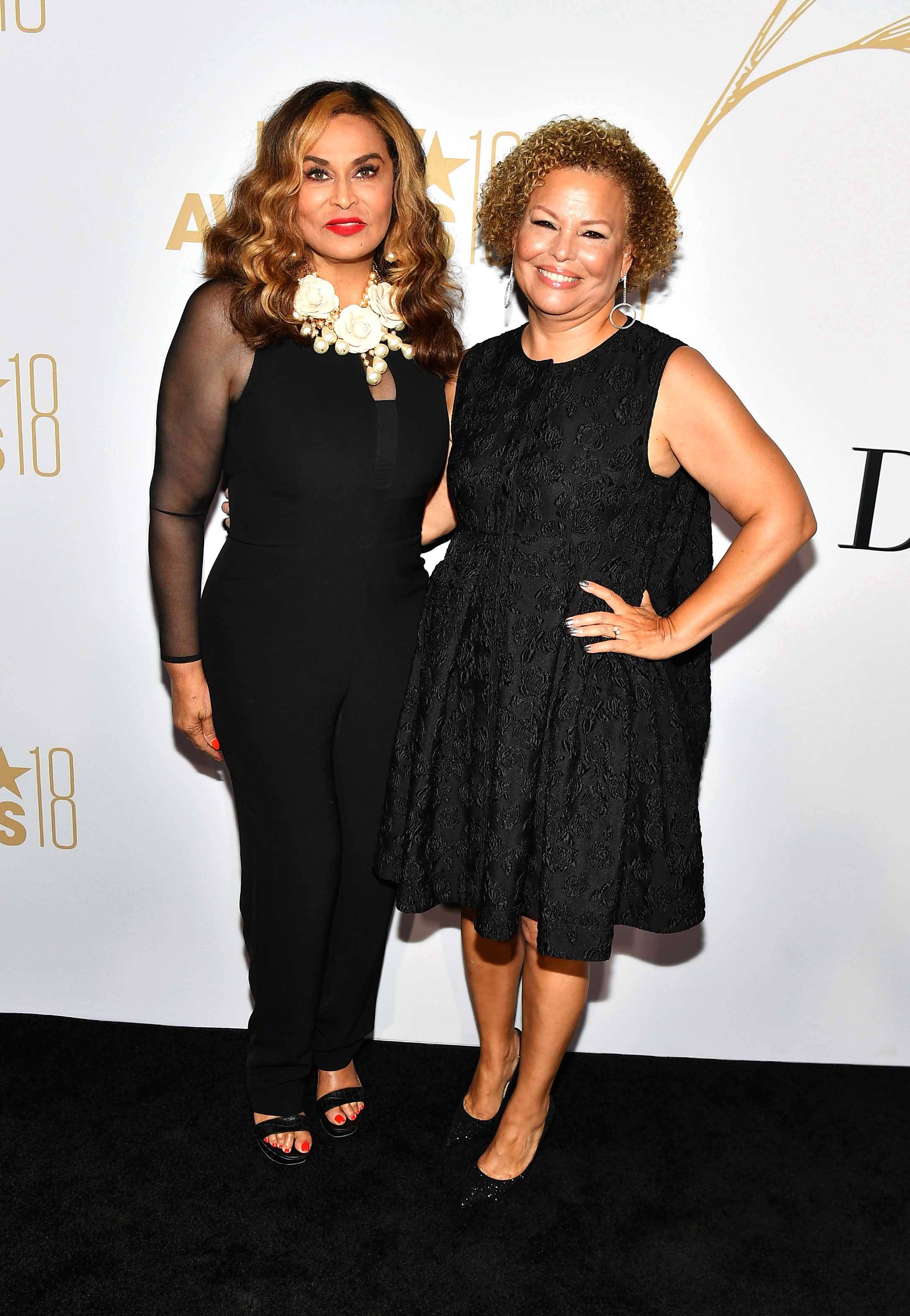 Tina Knowles Lawson And Debra Lee Looking Gorgeous! - (Photo: Paras Griffin/Getty Images for BET)