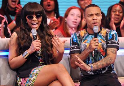 Who Me? - Actress Paigion (L) and rapper Bow Wow co-host BET's 106 &amp; Park on March 20, 2013 in New York City. (Photo: Mike Coppola/Getty Images for BET)