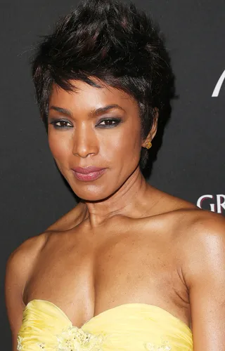 Angela Bassett on the hardest part of filming What's Love Got to Do With It: - “The whole thing — from top to bottom — was like putting feet to fire. You know, just going through it… and coming out alive.”&nbsp;  (Photo: Frederick M. Brown/Getty Images)